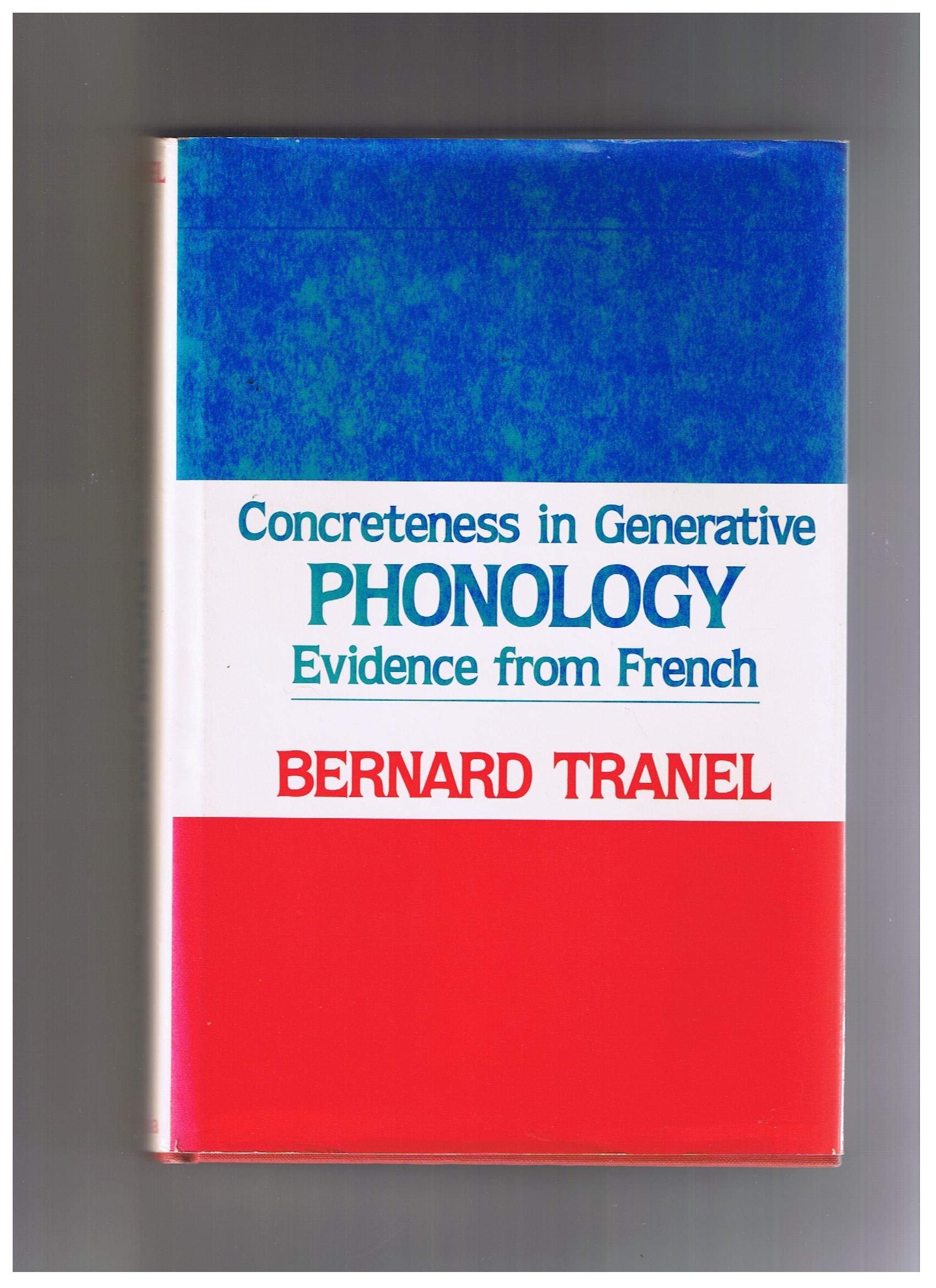 Concreteness in Generative Phonology: Evidence from French Social Sciences