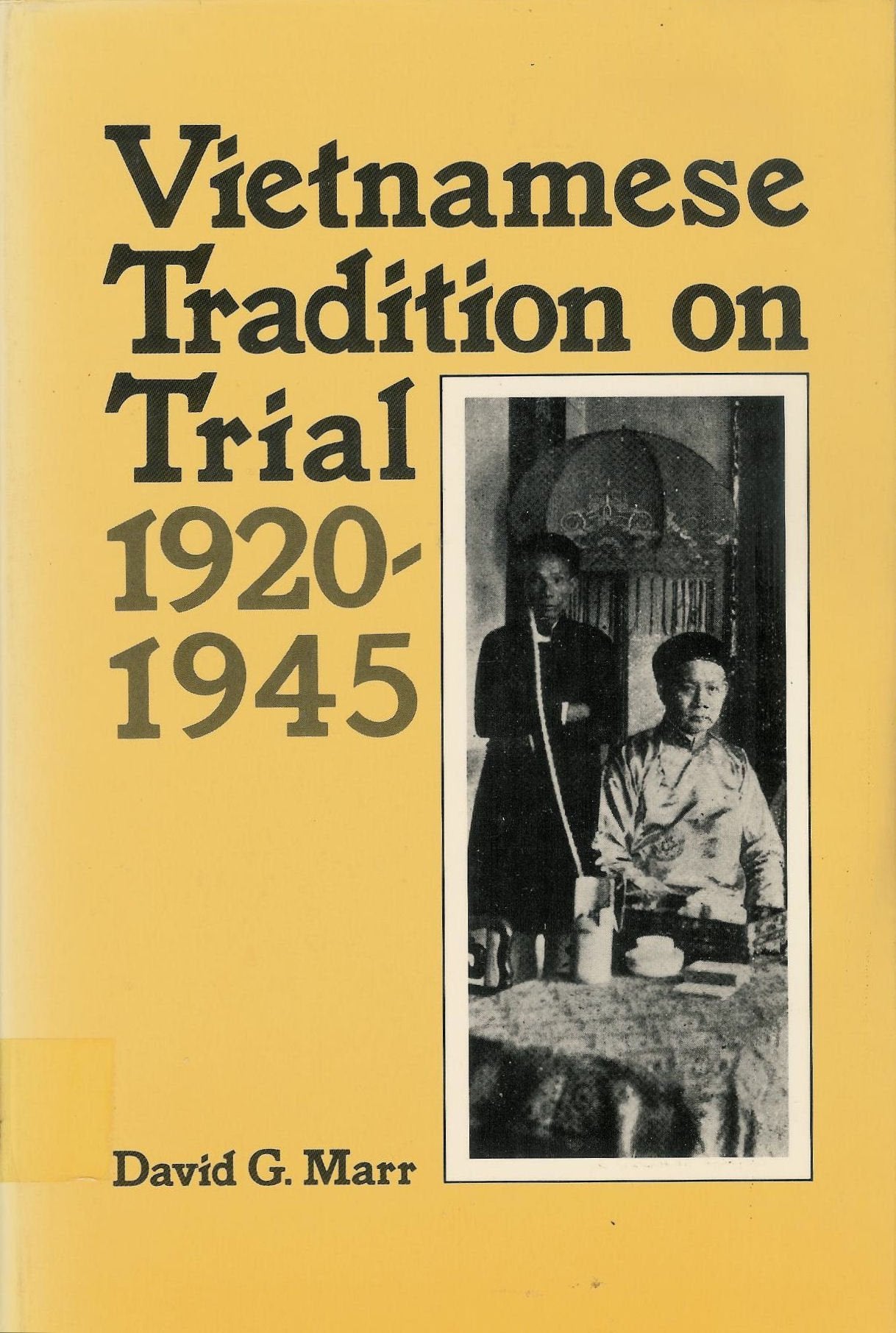 Product Image: Vietnamese Tradition on Trial, 1920-45