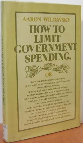 Product Image: How to Limit Government Spending
