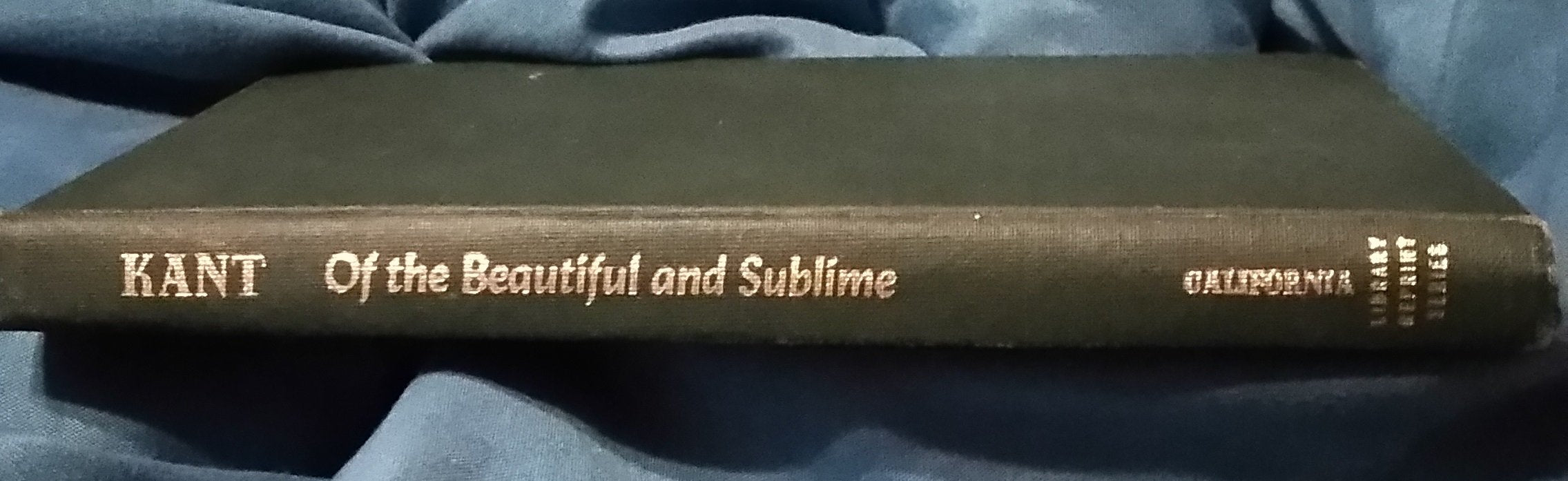 Observations on the Feeling of the Beautiful and Sublime Philosophy