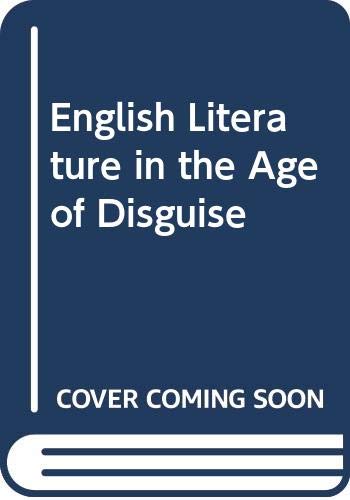 English Literature in the Age of Disguise Classics