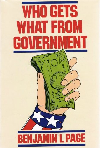 Product Image: Who Gets What from Government