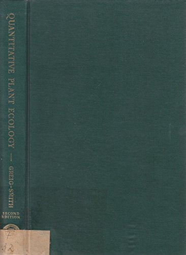 Product Image: Quantitative Plant Ecology (Studies in Ecology, V. 9)