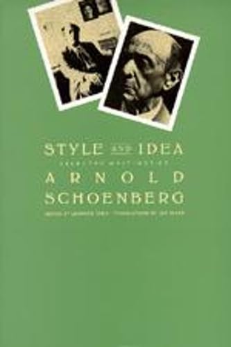 Style and Idea: Selected Writings of Arnold Schoenberg Pop culture