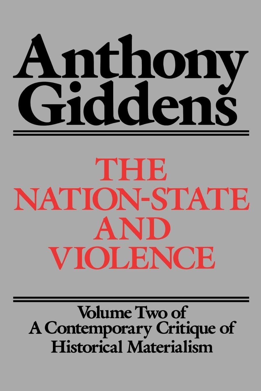Product Image: The Nation-State and Violence