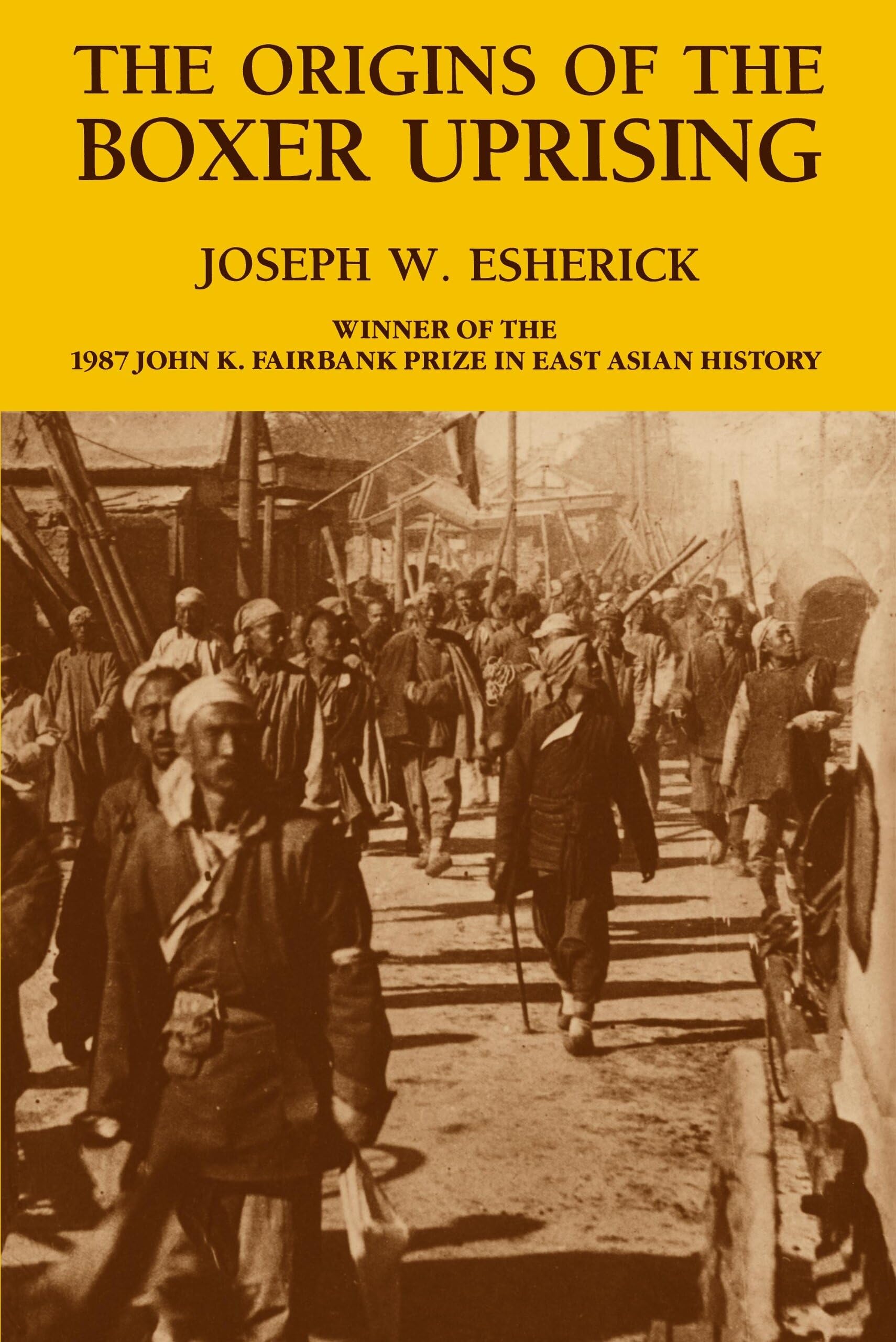 Origins of the Boxer Uprising book