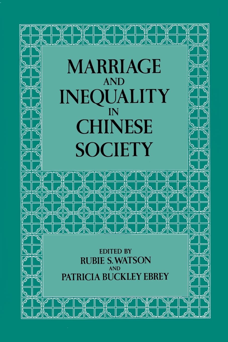Watson, R: Marriage Inequal Chinese (Paper) Partnership & Love