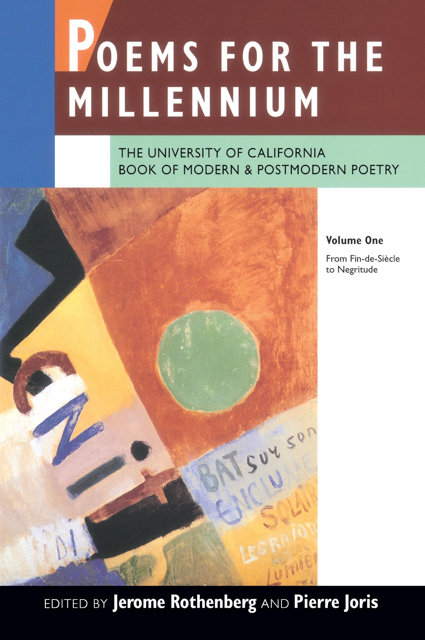 Rothenberg, J: Poems for the Millenium V 1 - The University Poetry