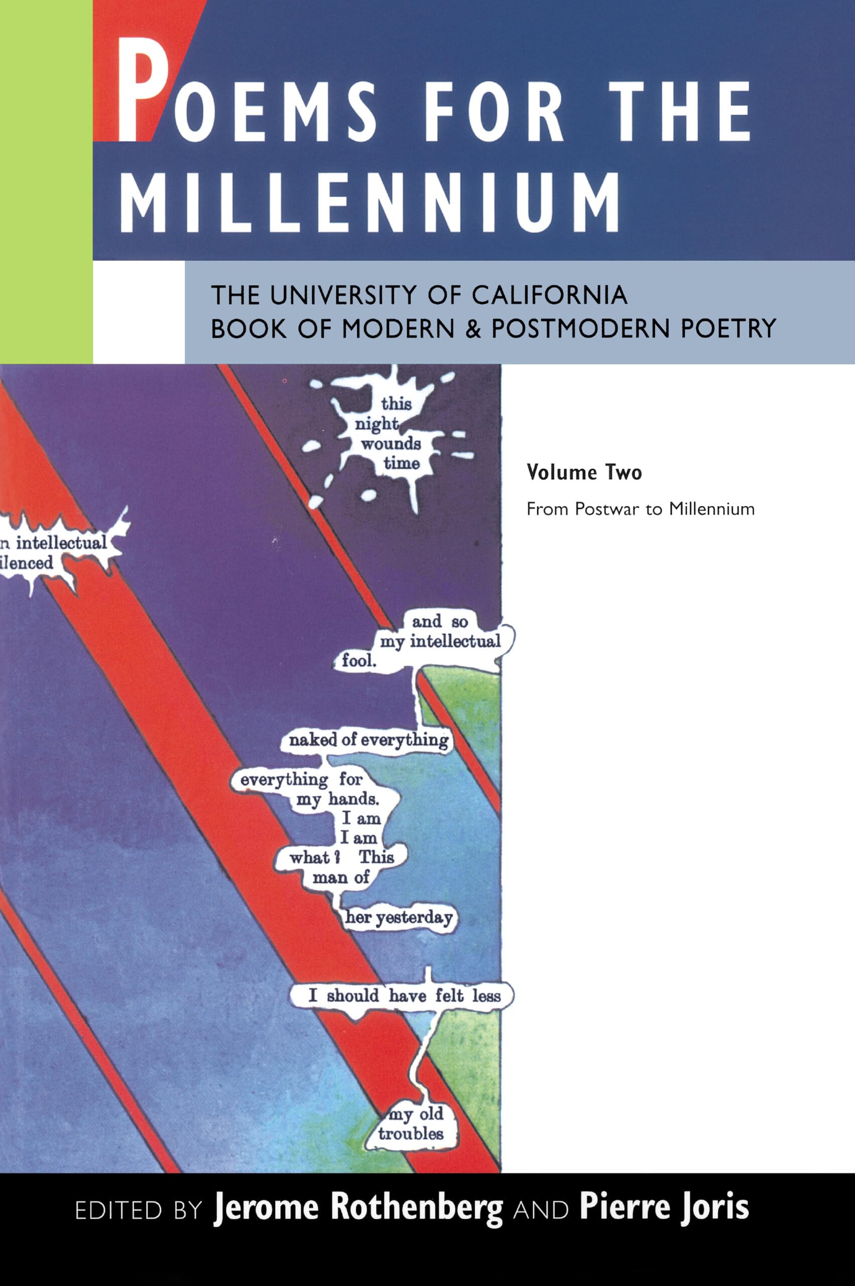 Poems for the Millennium, vol.2:: From Postwar to Millennium book