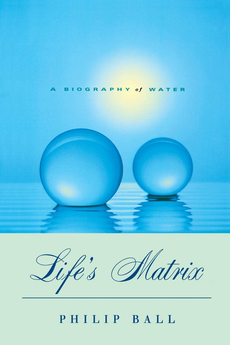 Life's Matrix: A Biography of Water Mathematics