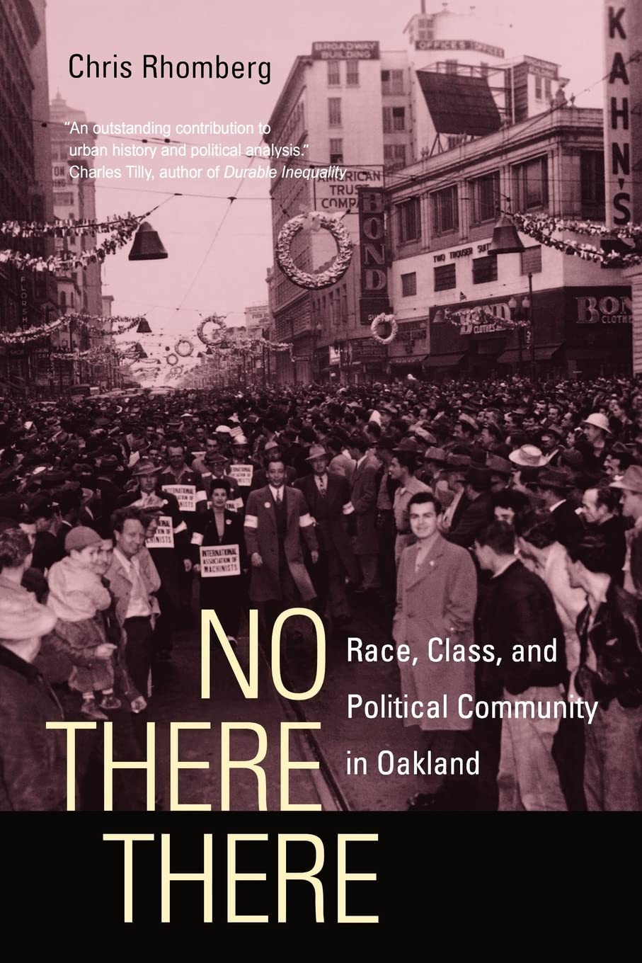 No There There: Race, Class, and Political Community in Oakland Social Sciences