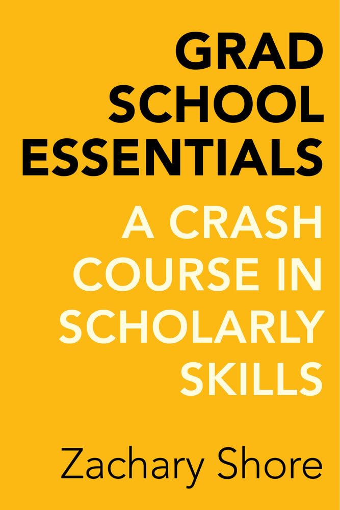 Grad School Essentials Study Guides