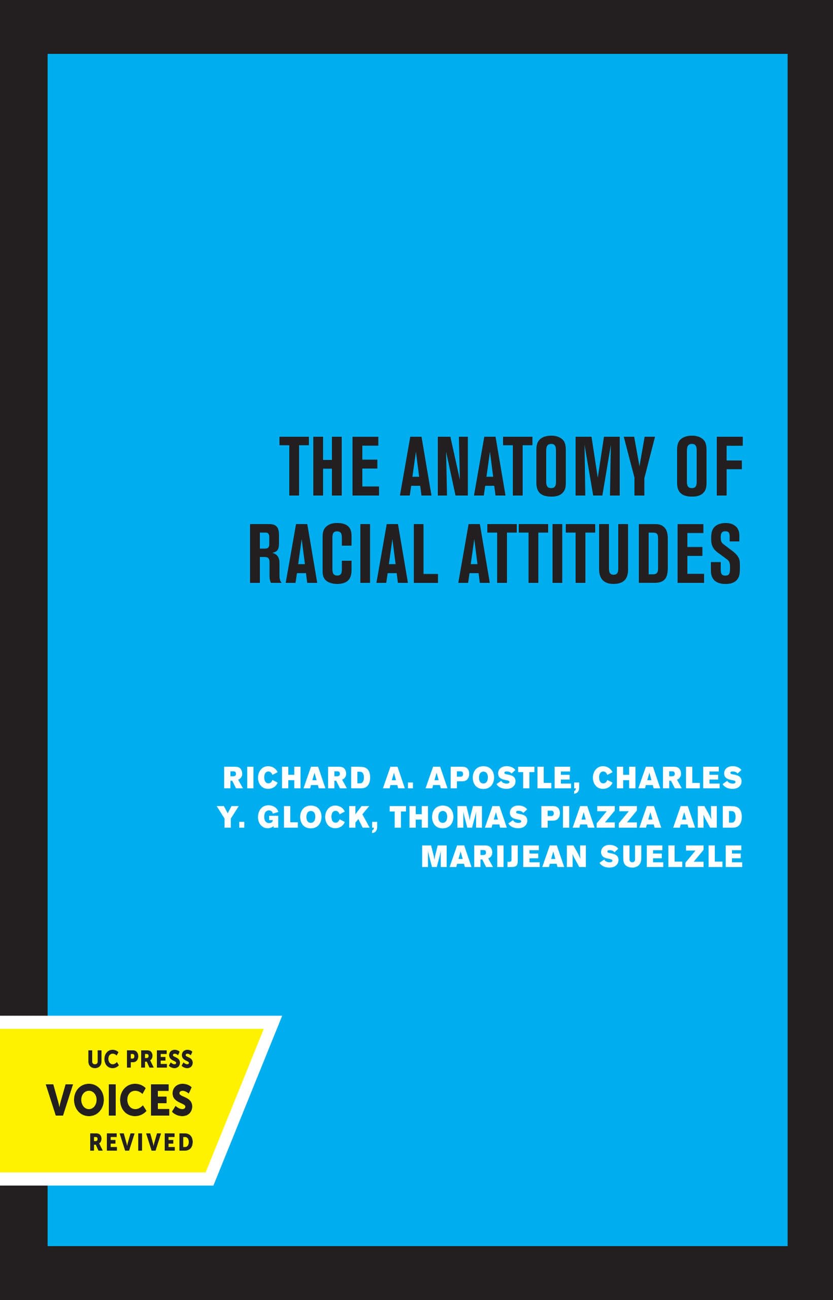 Anatomy of Racial Attitudes Books