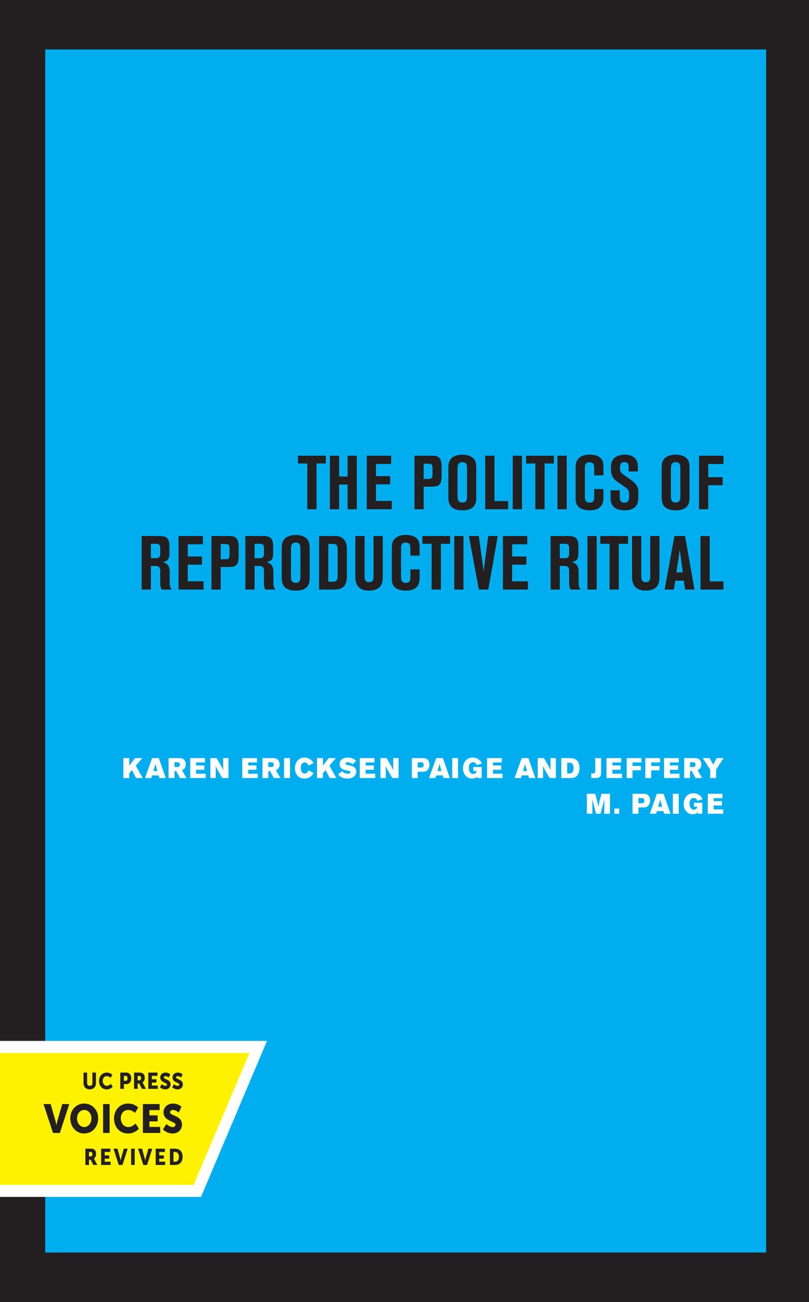 Politics of Reproductive Ritual General education