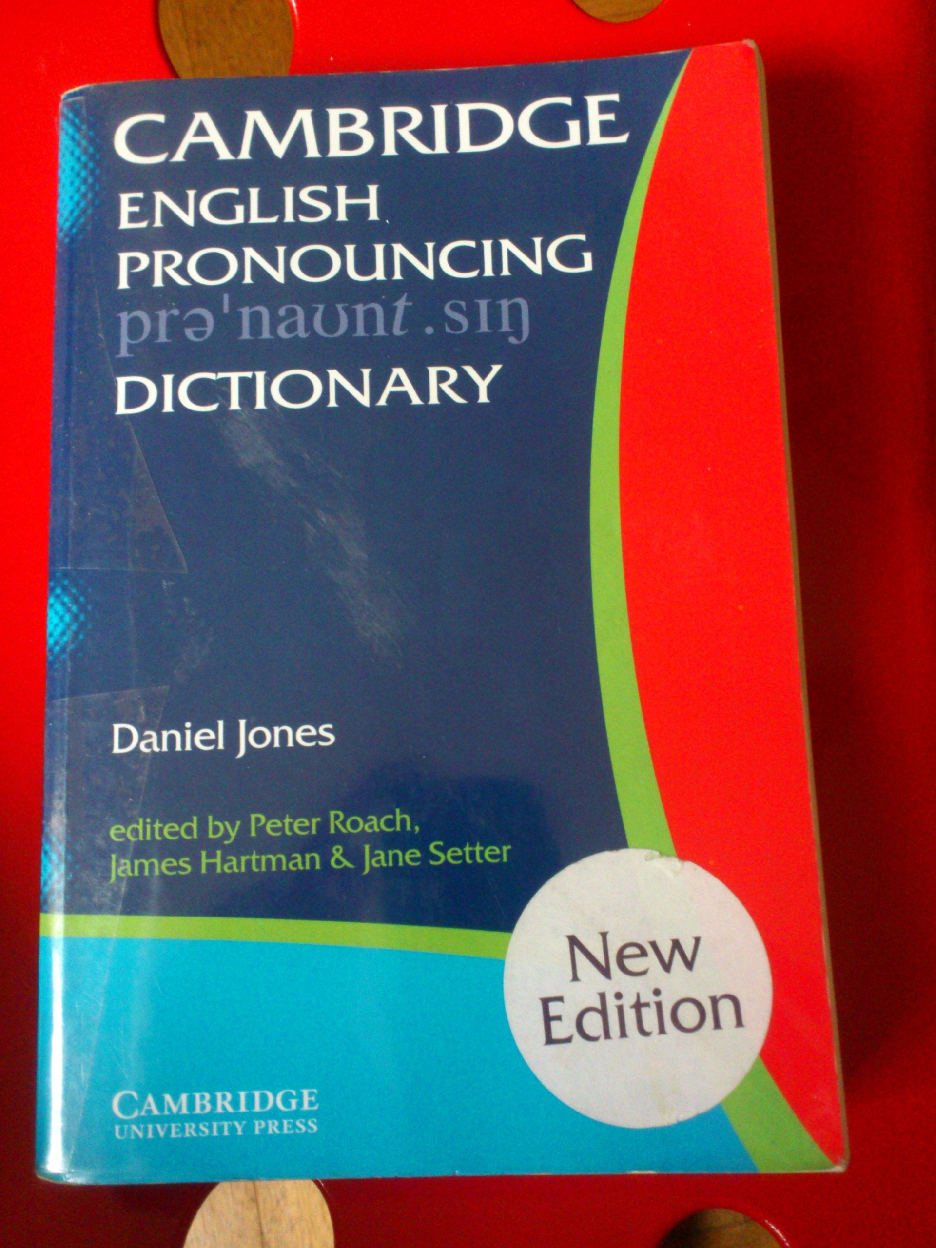 Cambridge English Pronouncing Dictionary Foreign Languages ​​& Dictionaries