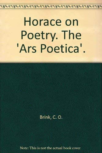 Horace on Poetry: The 'Ars Poetica' book