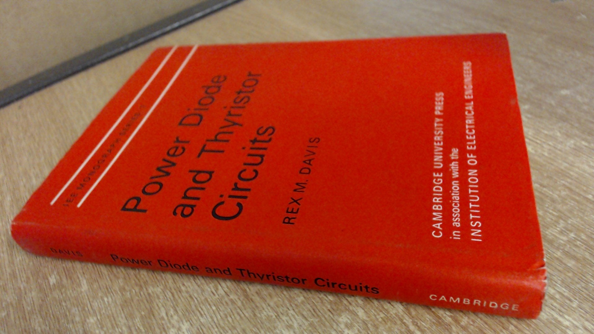 Product Image: Power diode and thyristor circuits (IEE monograph series, 7)