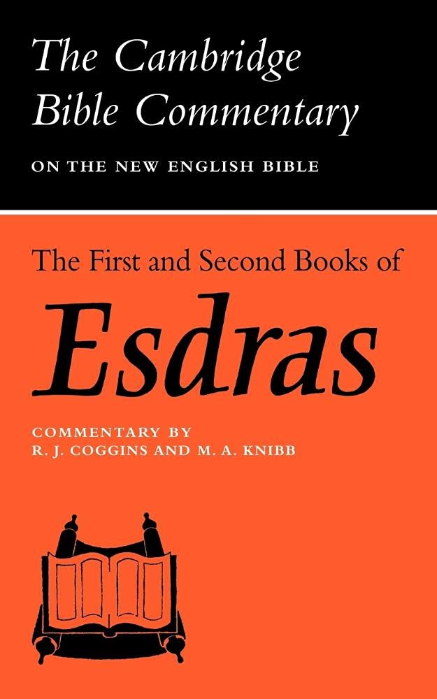 CBC: First & Second Books of Esdras (Cambridge Bible Commentaries on the Apocrypha) Religion & Esotericism