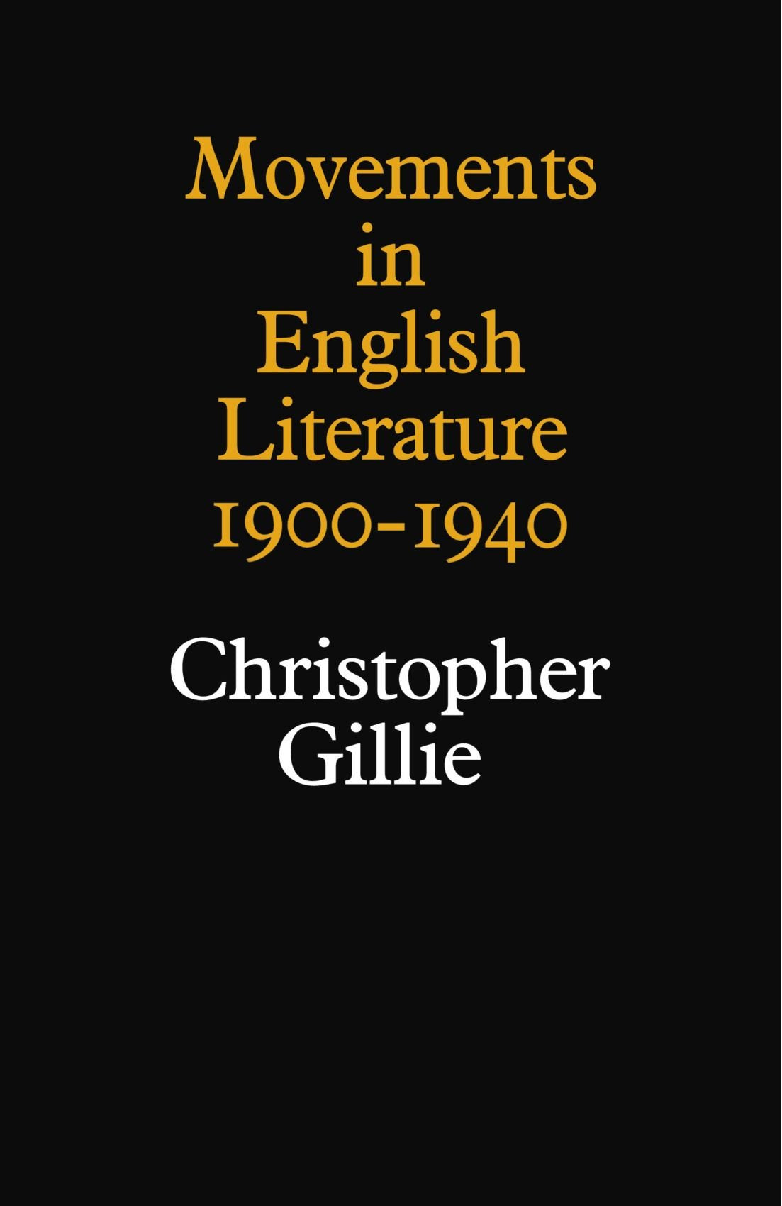 Movements in English Literature Contemporary literature