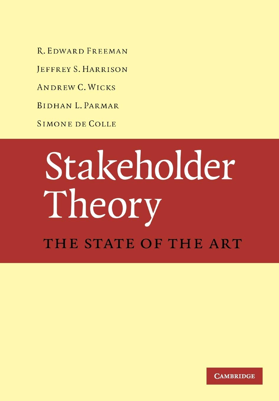 Stakeholder Theory: The State of the Art Law