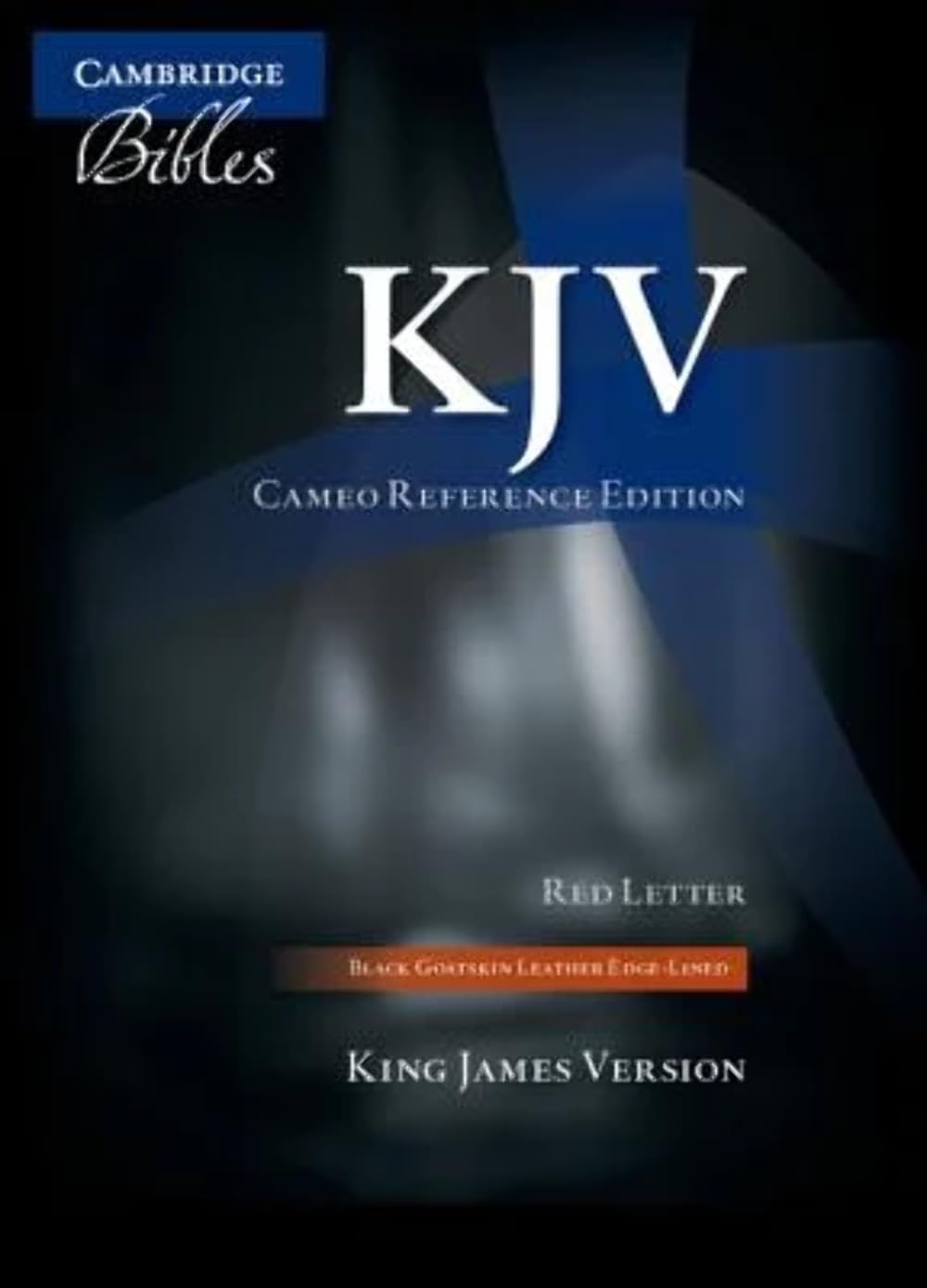 KJV Cameo Reference Edition KJ456:XRE Black Goatskin Leather: King James Version Black Goatskin Leather Cameo Reference Bible Film, Art & Culture