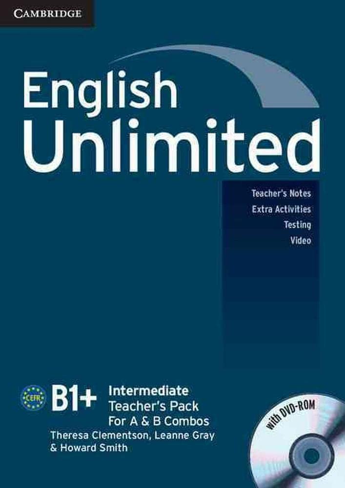 English Unlimited Intermediate Teacher's Pack (Teacher's Book with DVD-ROM) Foreign Languages ​​& Dictionaries