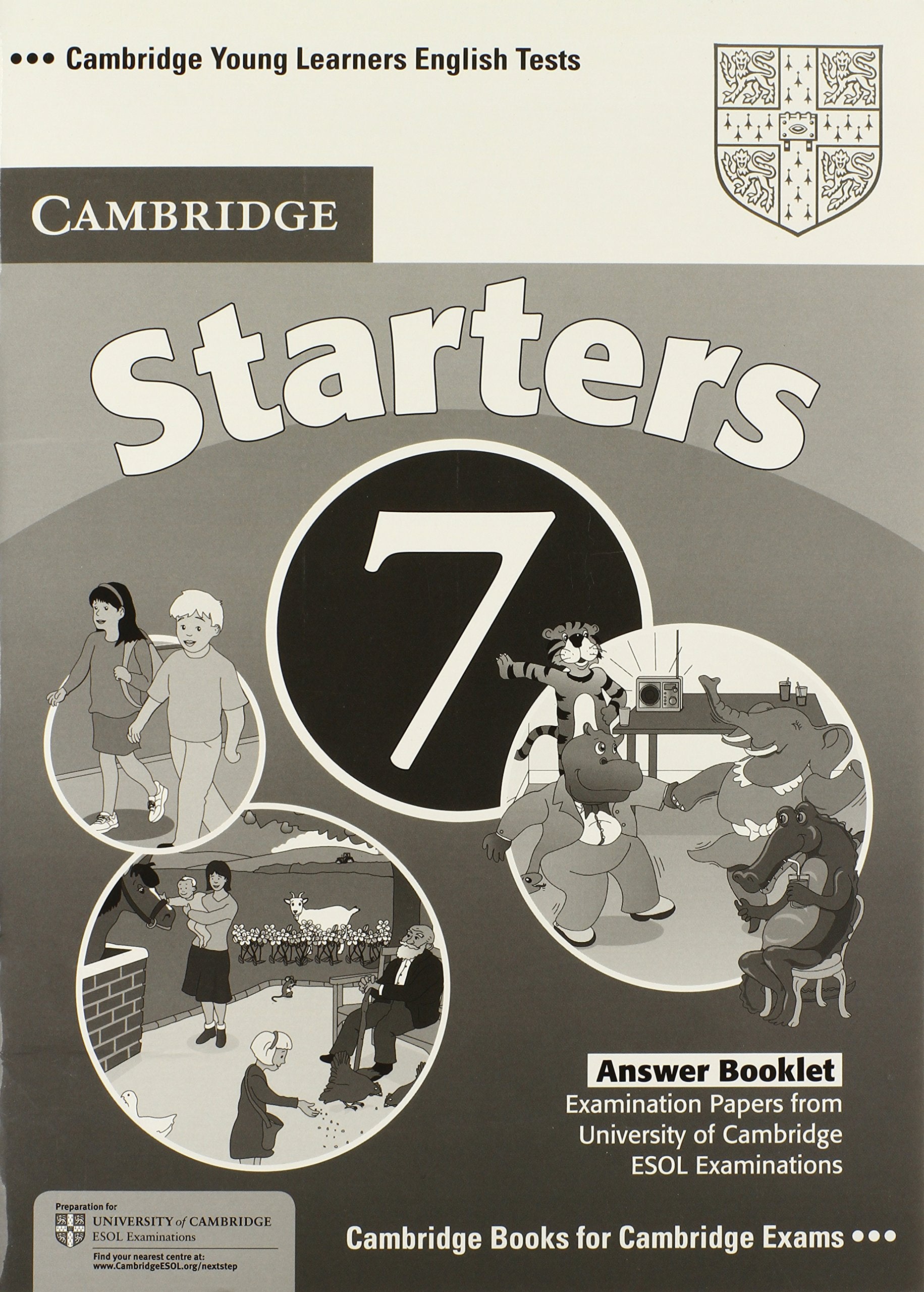 Cambridge Young Learners English Tests 7 Starters Answer Booklet: Examination Papers from University of Cambridge ESOL Examinations Social Sciences