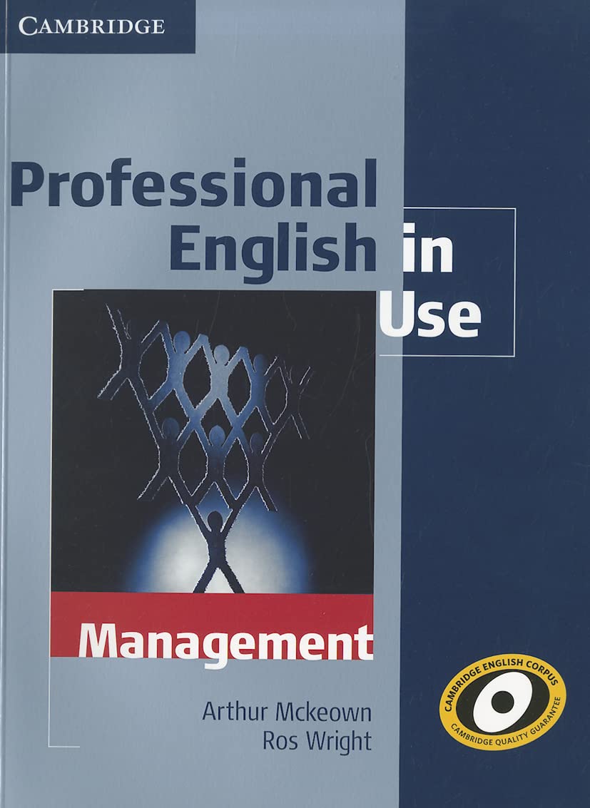 Professional English in Use Management with Answers Foreign Languages ​​& Dictionaries