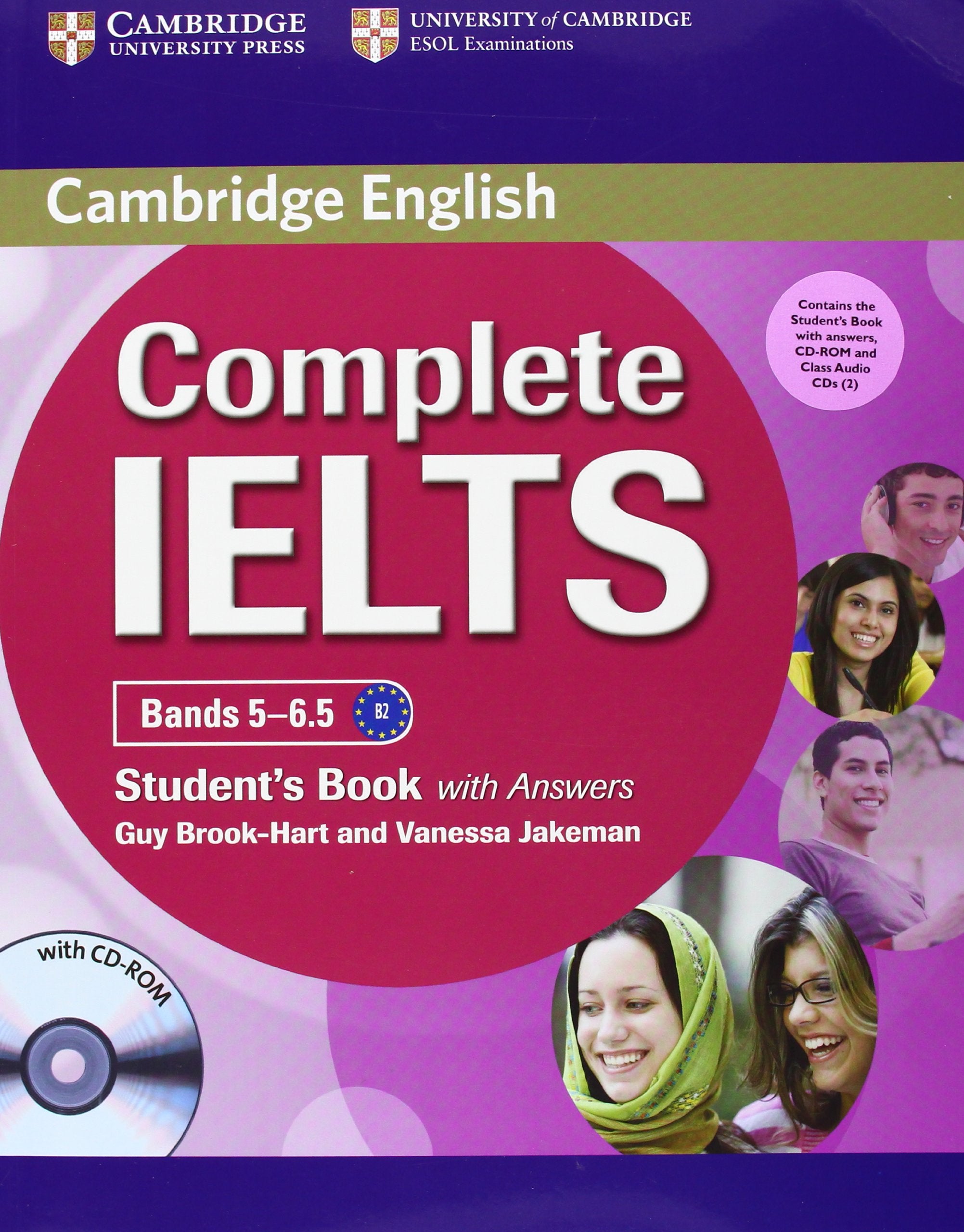 Complete IELTS Bands 5-6.5 Students Pack Student's Pack (Student's Book with Answers with CD-ROM and Class Audio CDs (2)) book