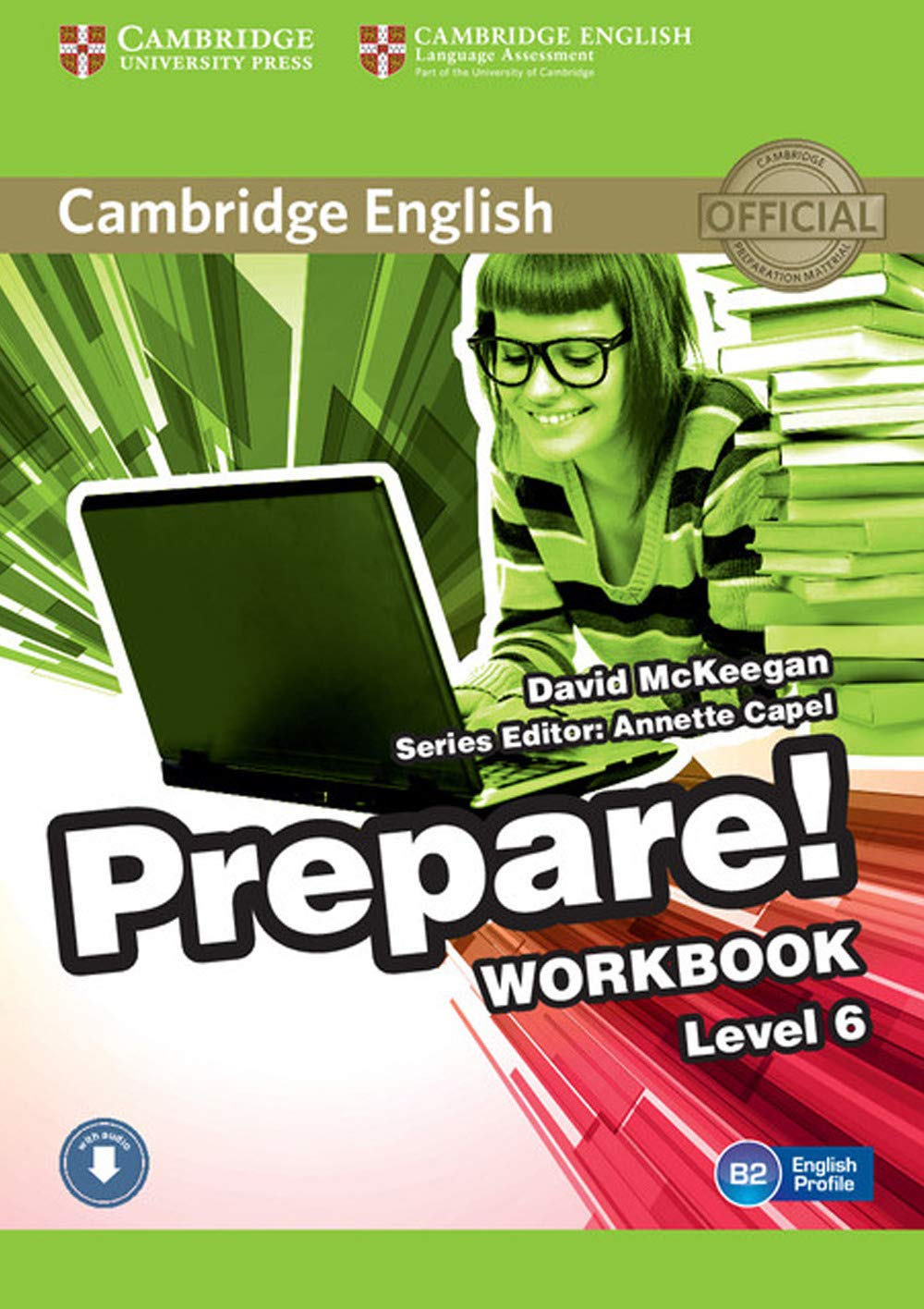 Cambridge English Prepare! Level 6 Workbook with Audio Foreign Languages ​​& Dictionaries