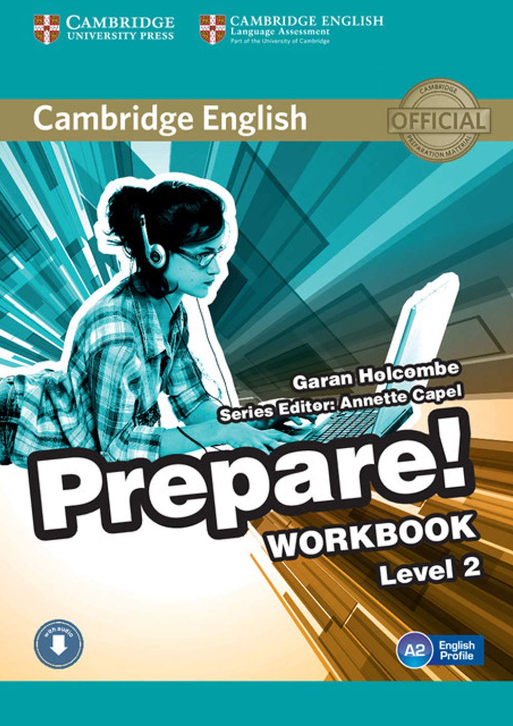 Cambridge English Prepare! Level 2 Workbook with Audio Foreign Languages ​​& Dictionaries