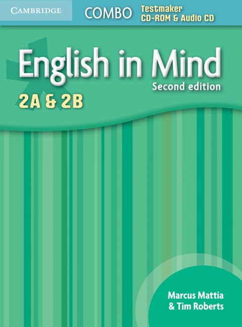 English in Mind Levels 2A and 2B Combo Testmaker CD-ROM and Audio CD book