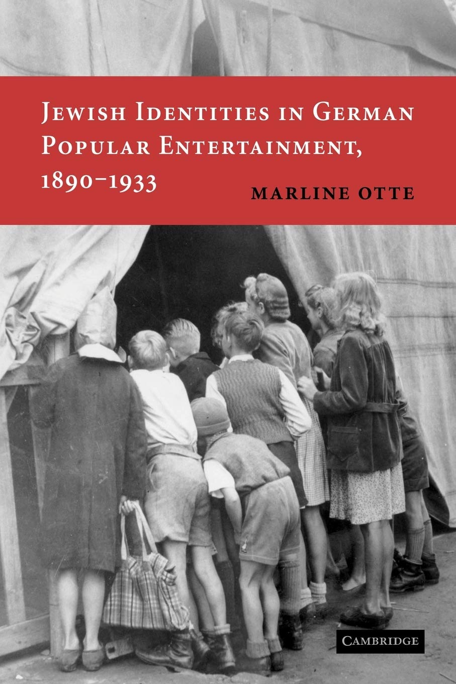 Jewish Identities in German Popular Entertainment, 1890-1933 Social Sciences