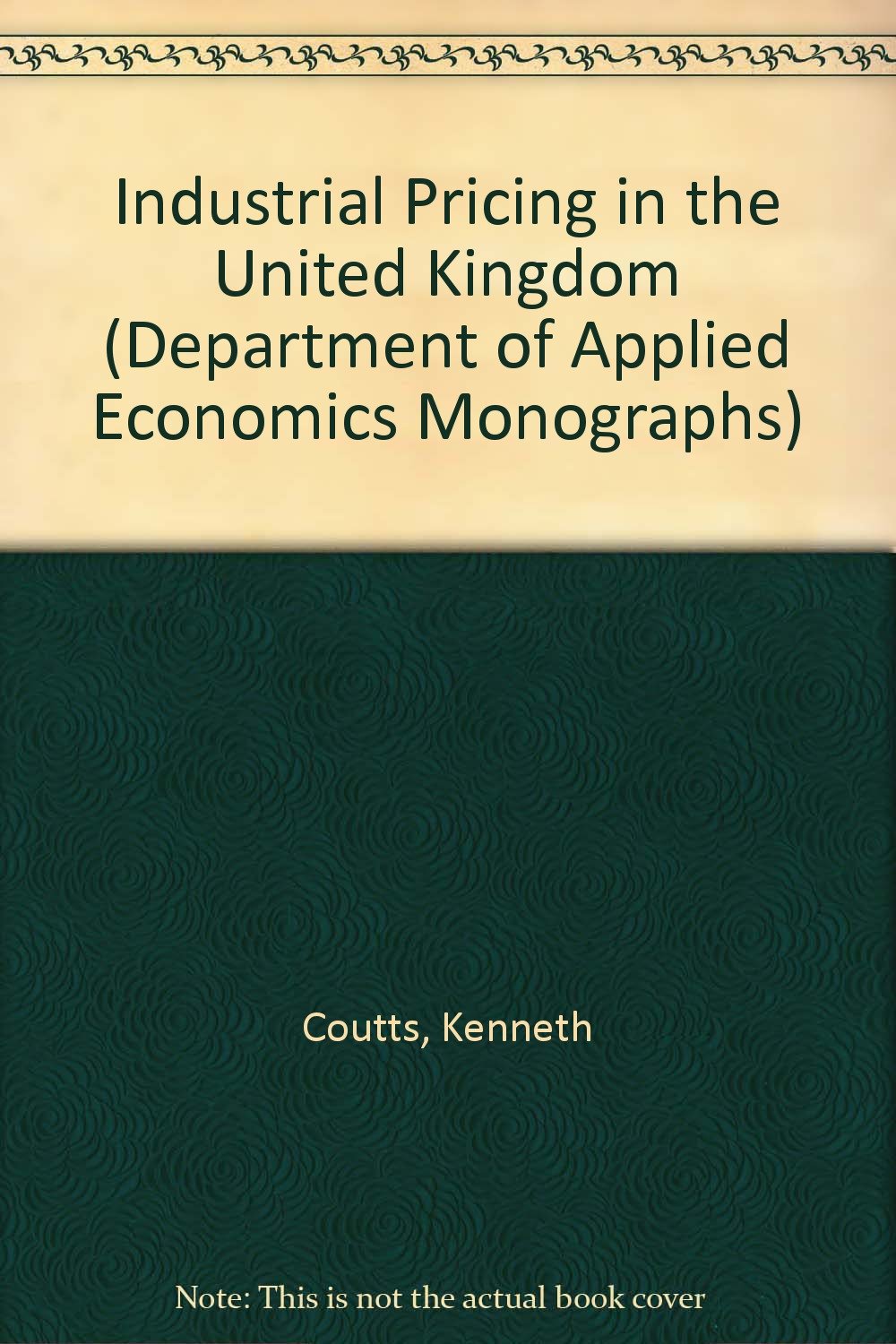 Industrial Pricing in the United Kingdom book