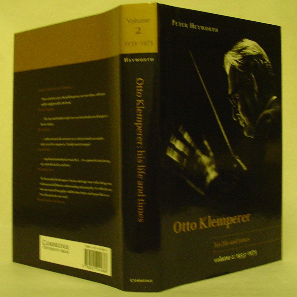 Otto Klemperer, His Life and Times: 1933-1973 Pop culture