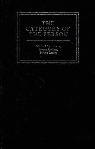 The Category of the Person: Anthropology, Philosophy, History General education