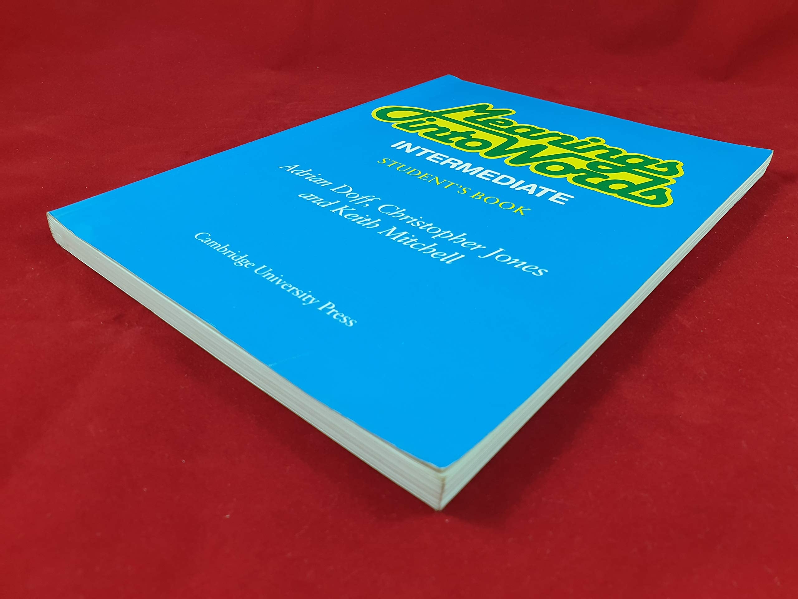 Meanings Into Words Intermediate Student's Book: An Integrated Course For Students Of English Foreign Languages ​​& Dictionaries