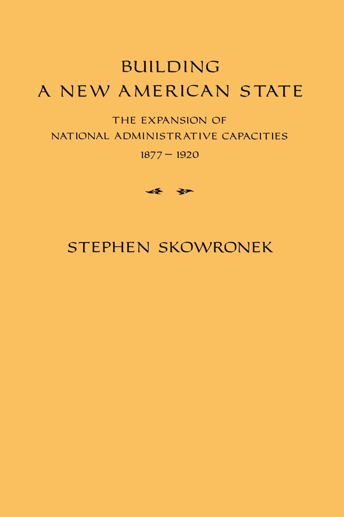 Product Image: Building a New American State