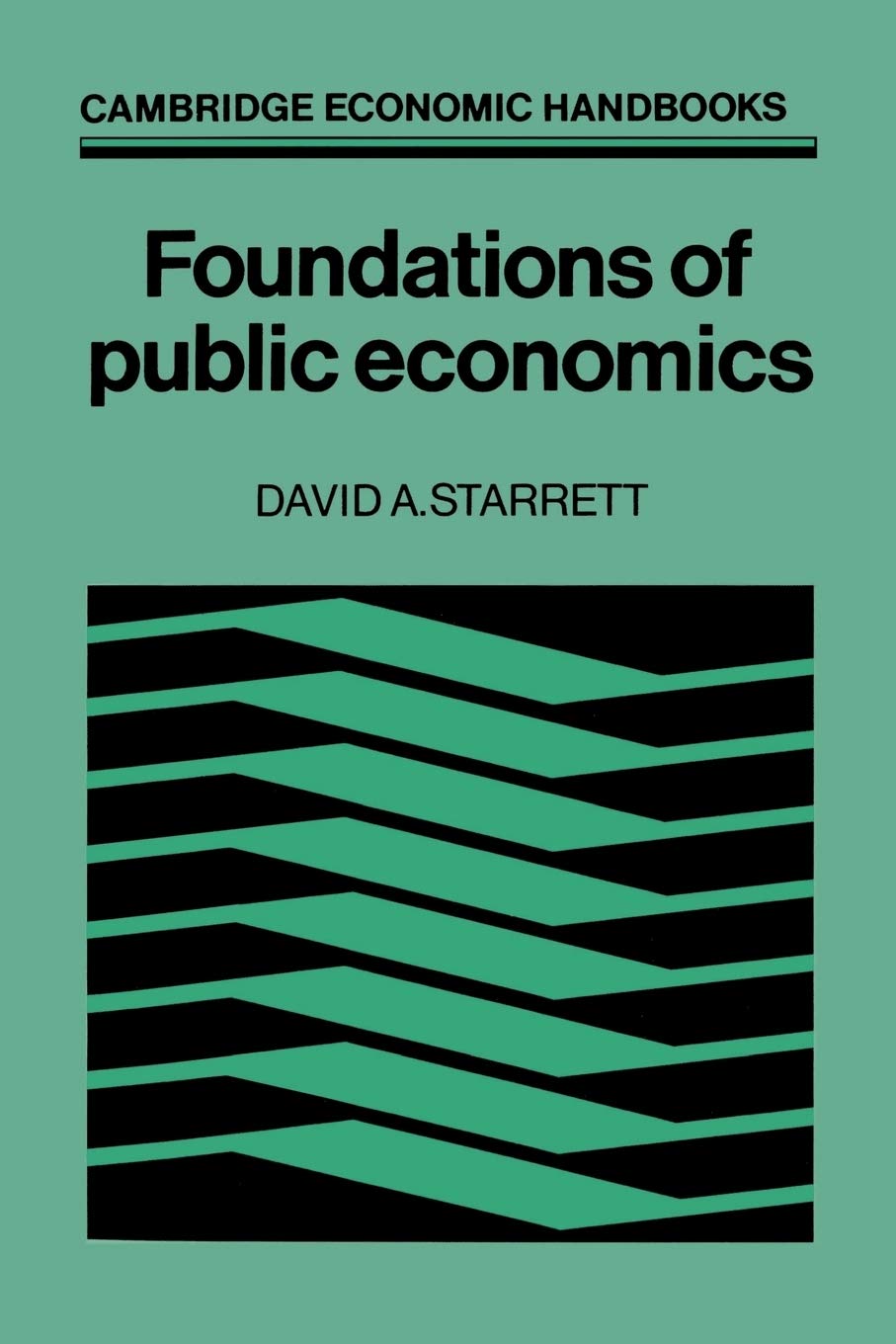 Product Image: Foundations in Public Economics