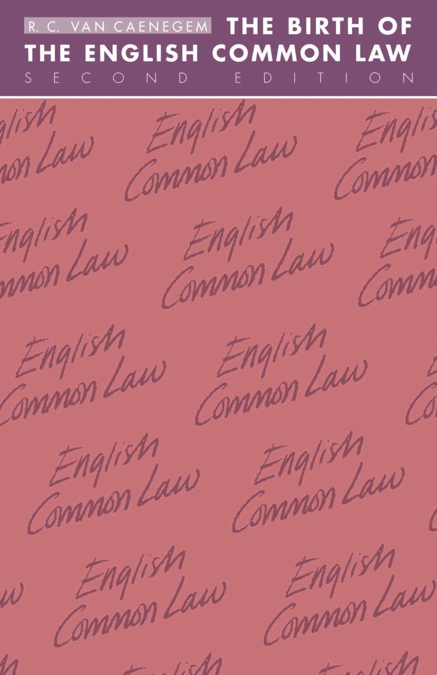 Birth of the English Common Law 2ed (Cambridge Paperback Library) Law
