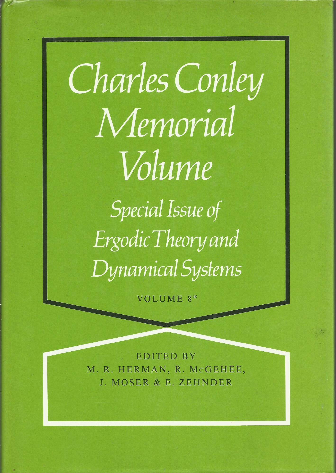Charles Conley Memorial Volume: Special Issue of Ergodic Theory and Dynamical Systems Mathematics