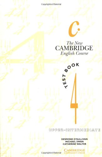 The New Cambridge English Course 4 Test Book Foreign Languages ​​& Dictionaries
