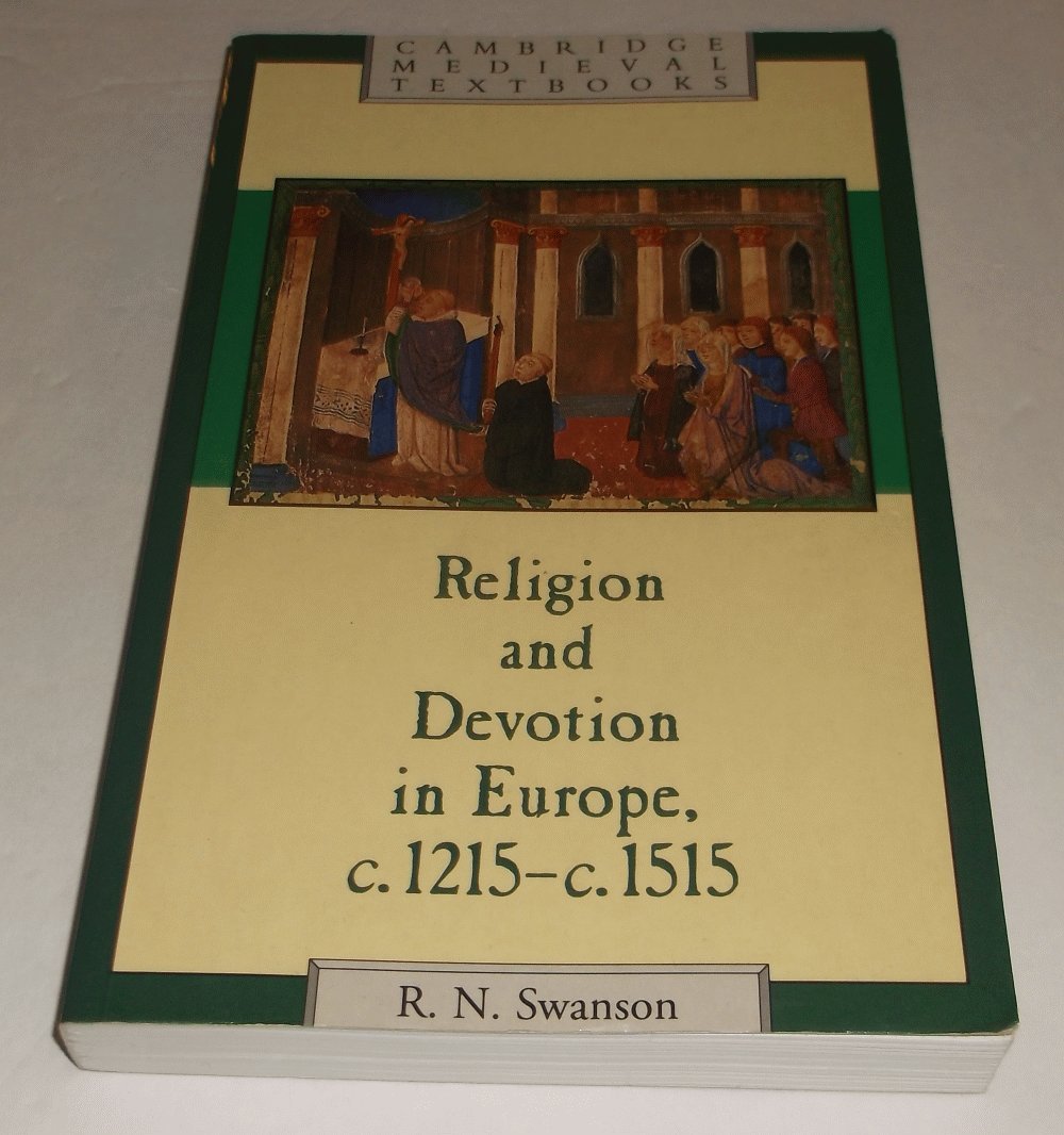 Religion and Devotion in Europe (Cambridge Medieval Textbooks) Philosophy