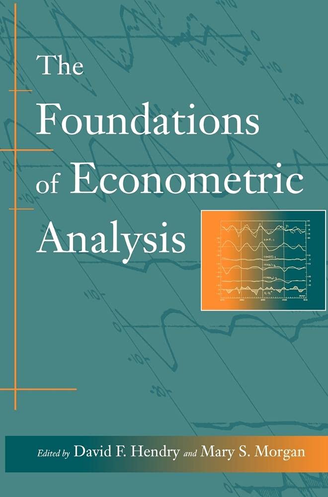 Product Image: Foundations of Econometric Analysis