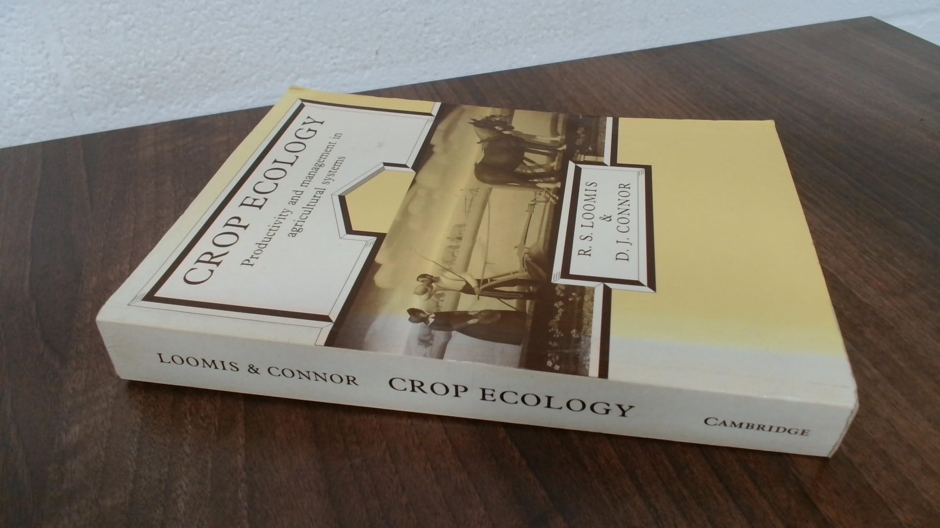 Crop Ecology: Productivity and Management in Agricultural Systems Natural Sciences