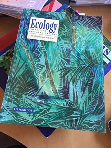 Ecology: Principles and Applications Natural Sciences Books