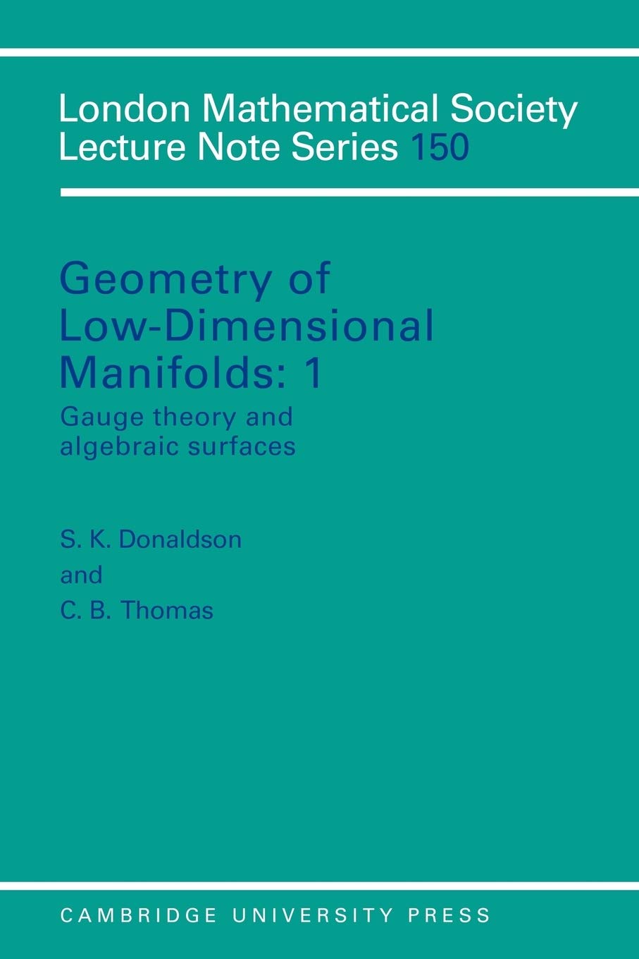 LMS: 150 Geometry of Manifolds v1 book