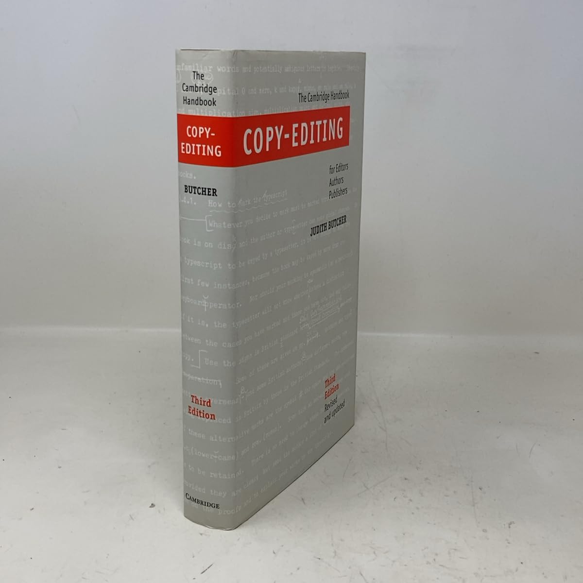 Copy-Editing: The Cambridge Handbook for Editors, Authors and Publishers Media & Communication