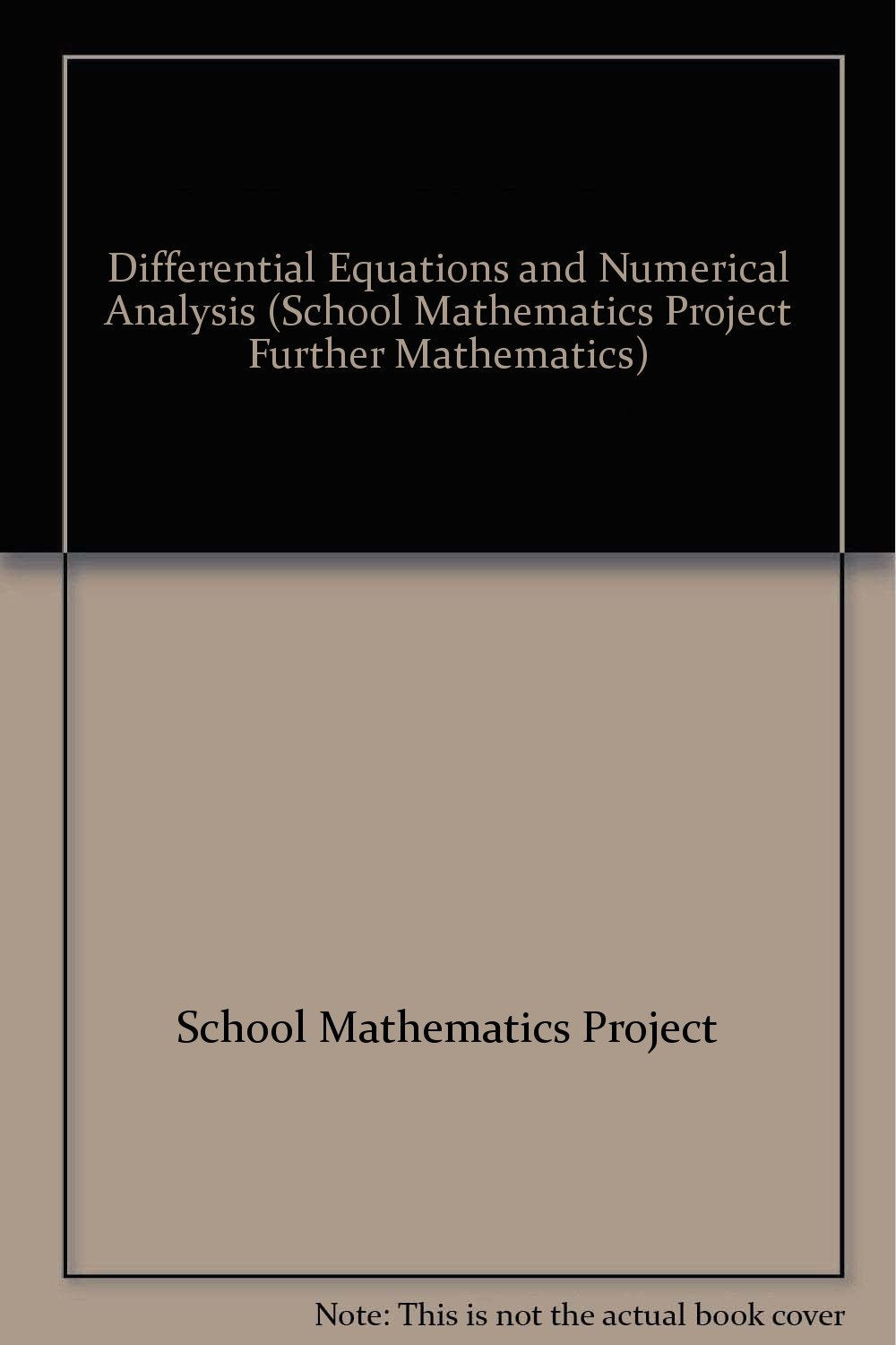 Differential Equations and Numerical Analysis book