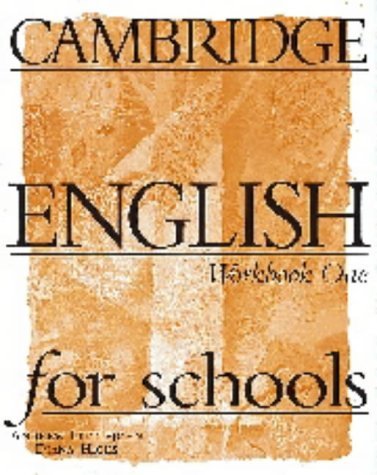 Cambridge English for Schools 1 Workbook Foreign Languages ​​& Dictionaries